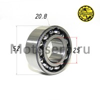motoserp.ru - Подшипник коленвала 25*52*20.6  3205 ЯВА двухрядный (шт) (R9 (Дан - МотоВелоЦентр г.Серпухов