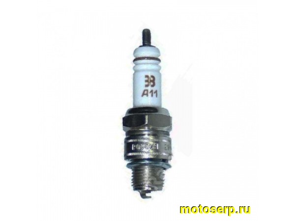 Купить  Свеча зажигания (11) A-11-В (шт) (MT 17040101 (R2 (Дан (MOTO-SKUTER 6841 (MM 93450 купить с доставкой по Москве и России, цена, технические характеристики, комплектация фото  - motoserp.ru