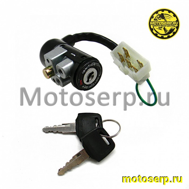 Купить  Замок зажигания Honda DIO 5 конт.(шт)   (R1 купить с доставкой по Москве и России, цена, технические характеристики, комплектация фото  - motoserp.ru