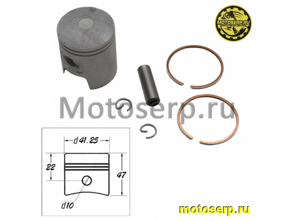 Купить  Поршень Honda TACT, PAL KYB AF16  D41,25 (1р); p-10; 50сс TW (комп) (R1 купить с доставкой по Москве и России, цена, технические характеристики, комплектация фото  - motoserp.ru
