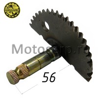 motoserp.ru - Сектор пусковой (полумесяц) 139QMB корот. (L-56mm). Honda DIO (шт) (MM 10712 (R1 (TATA 16102500 (Ankon 009362 (MT S-1911 - МотоВелоЦентр г.Серпухов