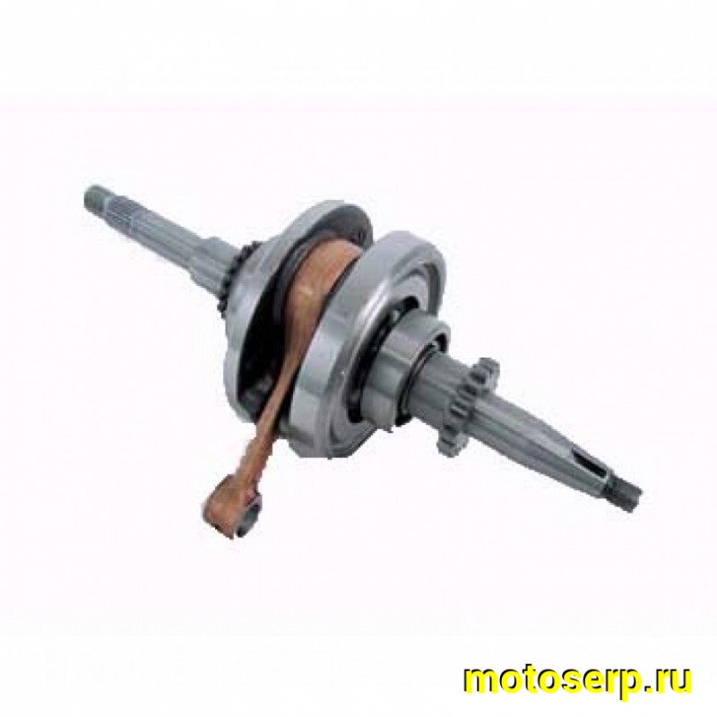 Купить  Коленвал (вал коленчатый) 139QMB (16 зуб шестерня) GY6-50 R50, Storm, Basic и др. (шт) (MOTO-SKUTER 00812 (MM 10609 (R1 купить с доставкой по Москве и России, цена, технические характеристики, комплектация фото  - motoserp.ru