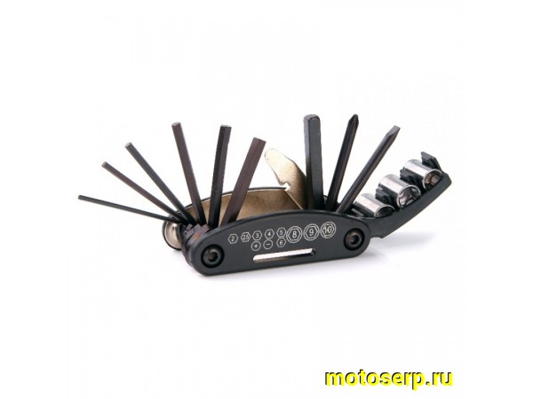 Купить  Ключ-нож шестигр.(мультитул) большой с головк YC-279-DN (13 пр) (шт) (Велом 230059 (Бар VT 6-06 (VELOPT Х47252-5 (MM 27049 (R4 (R5 (MT K-3693 купить с доставкой по Москве и России, цена, технические характеристики, комплектация фото  - motoserp.ru
