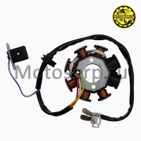 motoserp.ru - Генератор (статор, зажигание) 8кат (2+1+1) 2 индукционные катушки City (шт) (R1 (R2 (MM 13453 (ANKON 009563 (MOTO-SKUTER 6224 - МотоВелоЦентр г.Серпухов