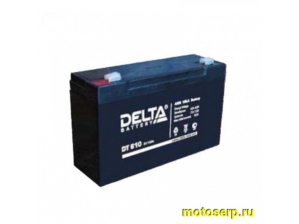 Купить  Аккумулятор 6в 12а (150х50х95) Delta (для бесперебойников и электромобилей)  (шт) (Алькор DTM 612 (R1 купить с доставкой по Москве и России, цена, технические характеристики, комплектация фото  - motoserp.ru
