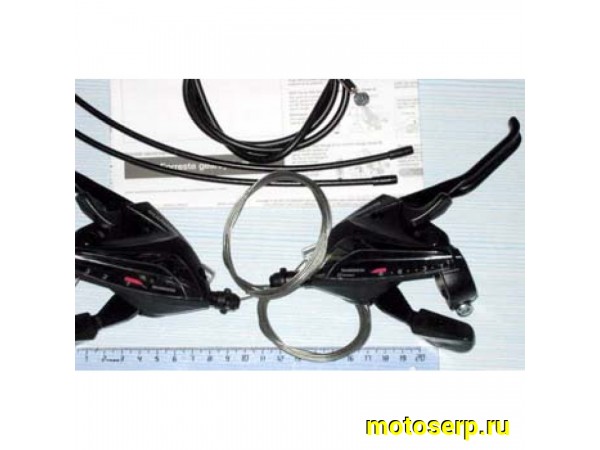 Купить  Шифтер манетка ST-EF 65 моноблок SHIMANO (Шимано) рычажн (автоматы) 8+3скор Вело (пар) (R5 ESTEF65P8AL купить с доставкой по Москве и России, цена, технические характеристики, комплектация фото  - motoserp.ru