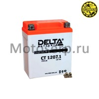 motoserp.ru - Аккумулятор 12в  7а (114х71х131) высок YTX7L-BS Tactic 150 Delta (шт) (Алькор CT 1207.1 (Энерг CT 1207.1 - МотоВелоЦентр г.Серпухов