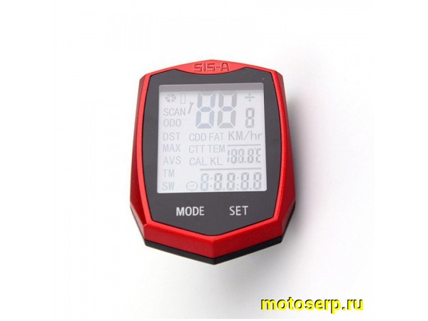 Купить  Велокомпьютер беспроводной 515C с подсветкой Вело (шт) (ML 6043 (MT A-915 купить с доставкой по Москве и России, цена, технические характеристики, комплектация фото  - motoserp.ru