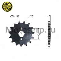 motoserp.ru - Звезда ведущая (428-15) 156-164FML (125-250cc) (шт) (MT C-968 (MT C-1667 (MT C-1669 (MM 91394 (Дан (TATA 800000554 (ML 4963 (MM 99957 - МотоВелоЦентр г.Серпухов