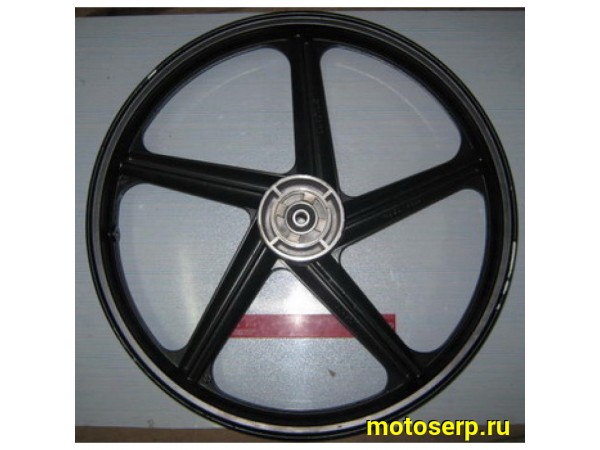 Купить  Колесо 18" переднее (диск колеса) литое 1,5-18" (диск тормоз) Cobra 125. (шт) (MM 91662 купить с доставкой по Москве и России, цена, технические характеристики, комплектация фото  - motoserp.ru