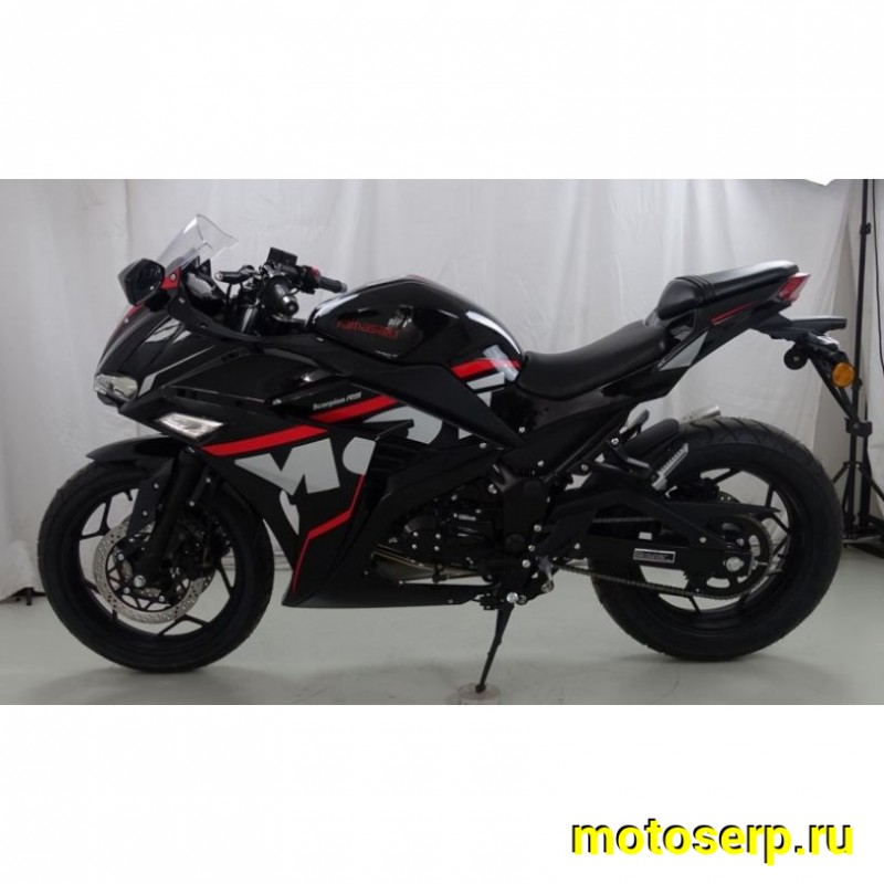 Купить  Мопед YAMASAKI SCORPION RS 2025г. рестайлинг, 4Т; 50cc; колеса 17"литые; 4пер, эл. старт; ЧЕРНЫЙ (шт) 01250 купить с доставкой по Москве и России, цена, технические характеристики, комплектация фото  - motoserp.ru