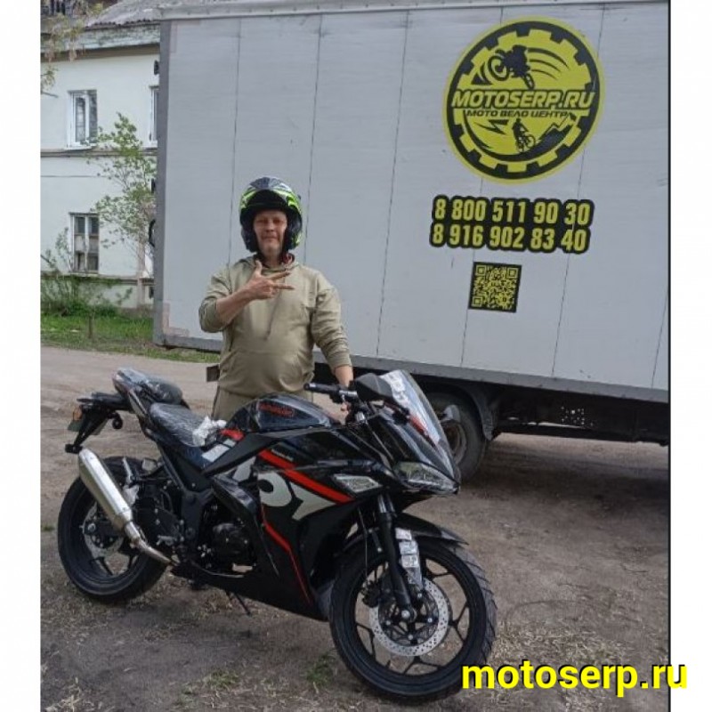 Купить  Мопед YAMASAKI SCORPION RS 2025г. рестайлинг, 4Т; 50cc; колеса 17"литые; 4пер, эл. старт; ЧЕРНЫЙ (шт) 01250 купить с доставкой по Москве и России, цена, технические характеристики, комплектация фото  - motoserp.ru