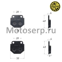 motoserp.ru - Колодки тормозные диск YM  Lizard/Lizard lux (передн.) конусные (пар) (R1  - МотоВелоЦентр г.Серпухов