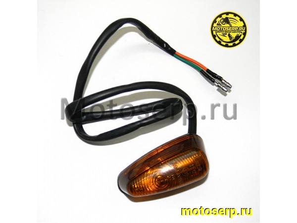 Купить  Поворотник Patron Sport250 передний (шт)  (0 купить с доставкой по Москве и России, цена, технические характеристики, комплектация фото  - motoserp.ru