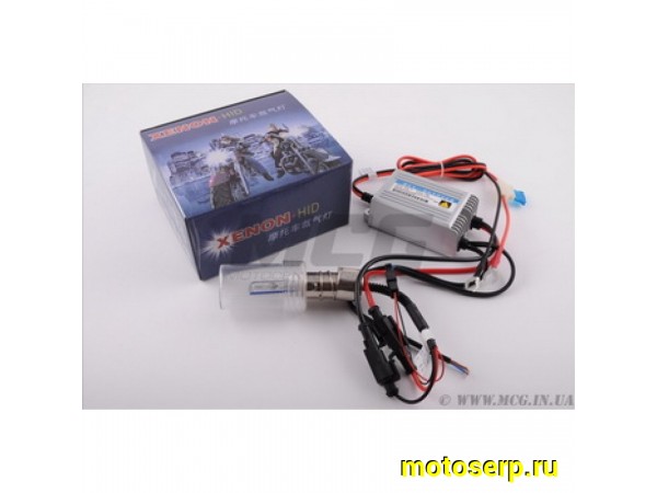 Купить  Лампа фары LED Н6-3 6000 К типа Слим (узкий блок)  HID2+лампа , (шт)   купить с доставкой по Москве и России, цена, технические характеристики, комплектация фото  - motoserp.ru