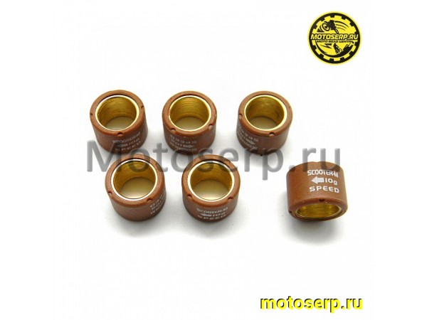 Купить  Грузики вариатора (ролики) R20*15  10,0 гр. (ком.) (R1 купить с доставкой по Москве и России, цена, технические характеристики, комплектация фото  - motoserp.ru