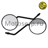 motoserp.ru - Зеркала (d-10mm, прав резьба) круглые Stels Enduro 400 Черные (пара)  (R1 (Дан - МотоВелоЦентр г.Серпухов