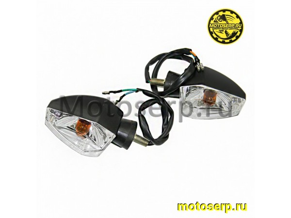 Купить  Поворотник передний Stels Enduro 400 (пара)  (0 купить с доставкой по Москве и России, цена, технические характеристики, комплектация фото  - motoserp.ru