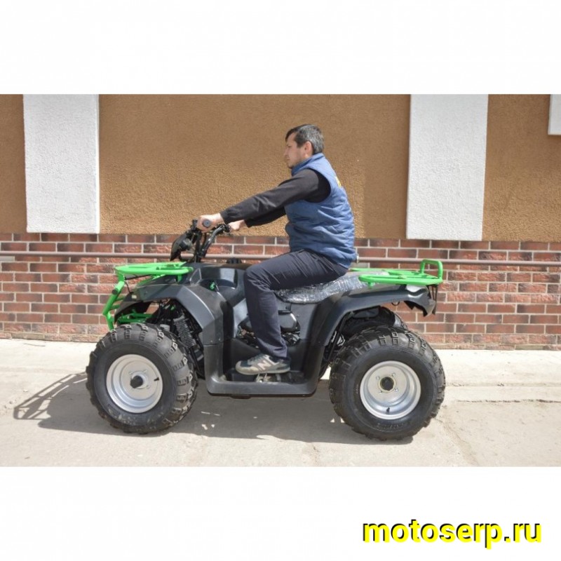 Купить  200cc Квадроцикл IRBIS ATV 200 (ПСМ), 180сс, утилит., возд.масл. охл., автомат + реверс, диск/диск, 10"/10" (шт) купить с доставкой по Москве и России, цена, технические характеристики, комплектация фото  - motoserp.ru