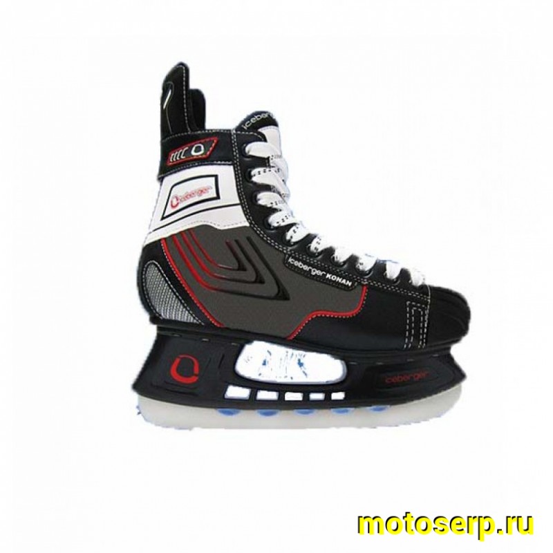 Купить  Коньки хоккейные "KONAN" р.45 (0 купить с доставкой по Москве и России, цена, технические характеристики, комплектация фото  - motoserp.ru