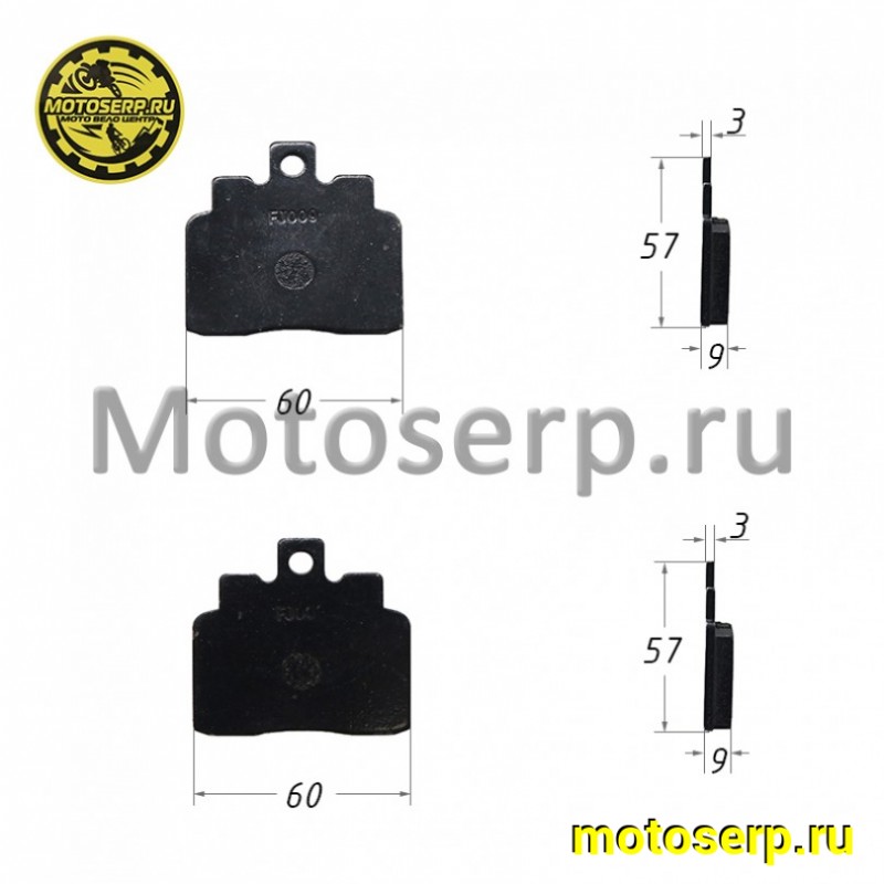Купить  Колодки тормозные диск CF JETMAX250 (задние) (пар) (MP 806A-080270-1000 купить с доставкой по Москве и России, цена, технические характеристики, комплектация фото  - motoserp.ru