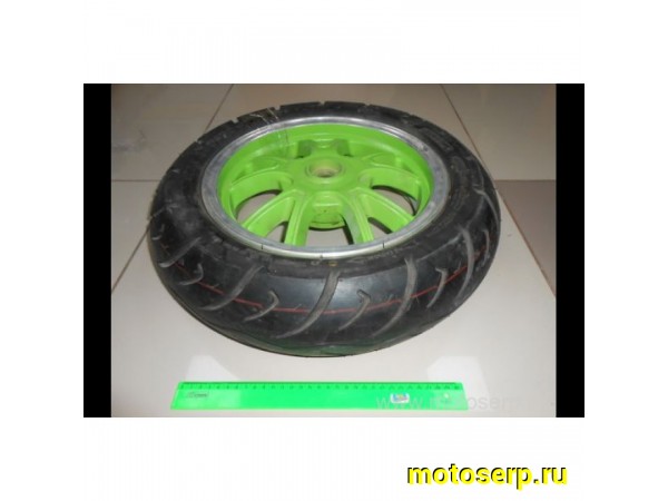 Купить  Колесо (диск колеса) задн.литое 12" 2так широкое (18 шлиц) Tactic, Flash и др (шт) 54100BM0TRH5 или 54100BM0TEN5 или 54100BM0TBH5 или 54100BM0TR15  купить с доставкой по Москве и России, цена, технические характеристики, комплектация фото  - motoserp.ru