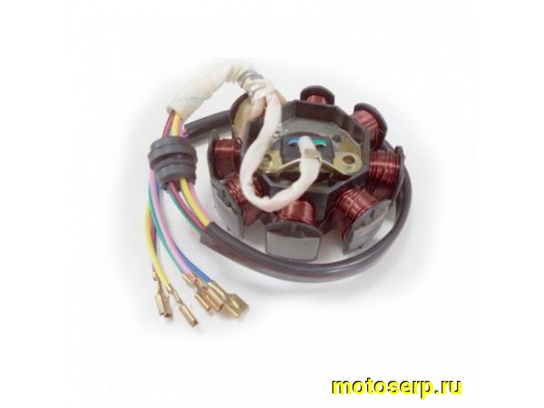 Купить  Генератор (статор, зажигание) 8кат (1+1+1+1+1) 157-166FMM и др  CG150/CB250 (шт) (ML 4477 (TATA 800000547  купить с доставкой по Москве и России, цена, технические характеристики, комплектация фото  - motoserp.ru