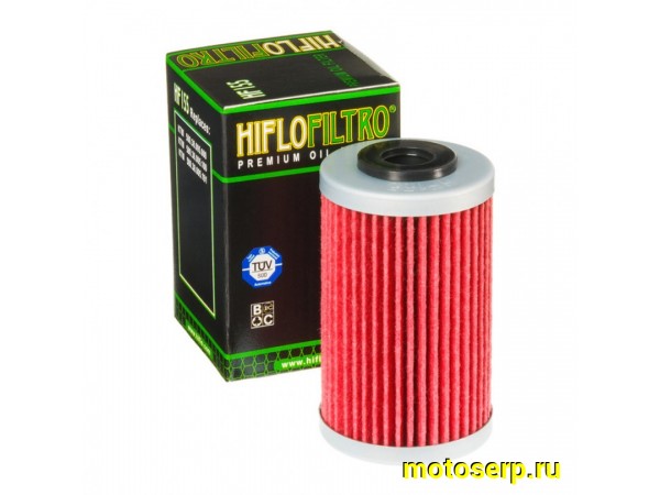 Купить  Масл. фильтр HI FLO HF155 (Х320) Bajaj NS/RS/AS-200/Dominar 400 57383 JP (шт) купить с доставкой по Москве и России, цена, технические характеристики, комплектация фото  - motoserp.ru