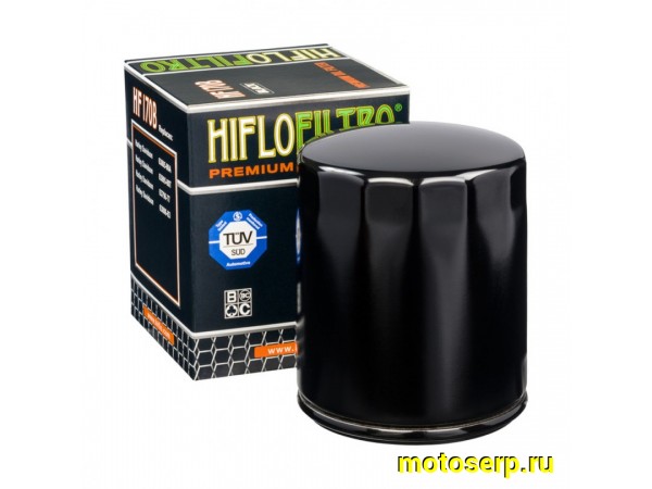 Купить  Масл. фильтр HI FLO HF170B 58870 JP (шт) купить с доставкой по Москве и России, цена, технические характеристики, комплектация фото  - motoserp.ru