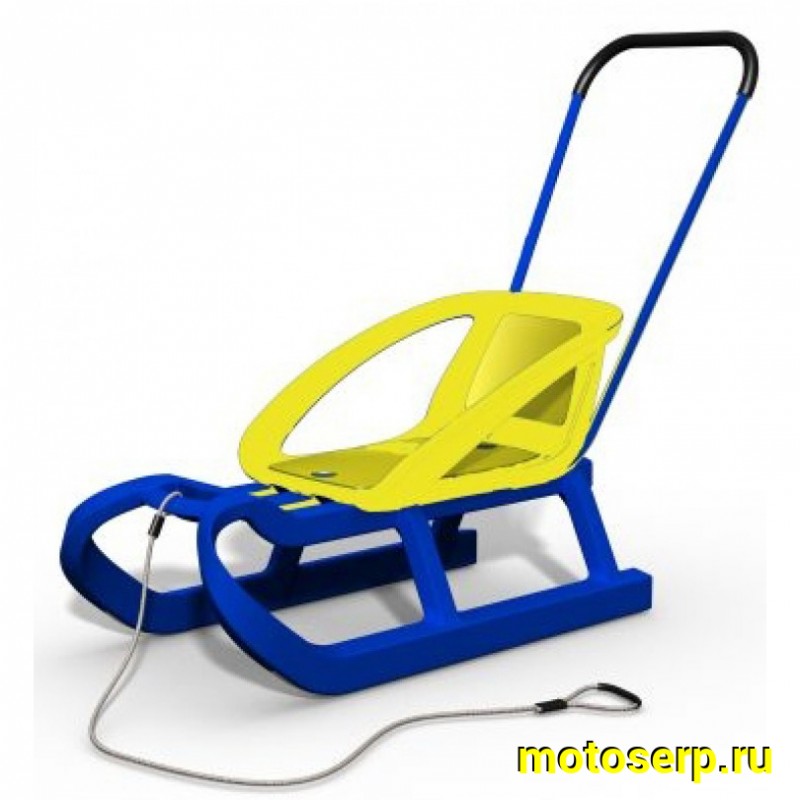Купить  Санки Tornado Classik 1 (желтый) (шт) (0 купить с доставкой по Москве и России, цена, технические характеристики, комплектация фото  - motoserp.ru