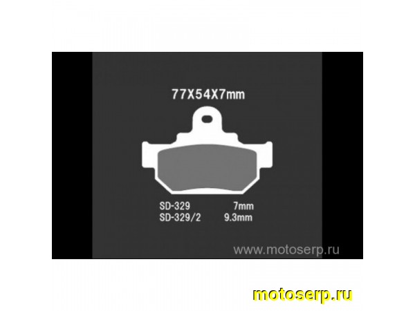 Купить  Тормозные колодки VD 329JL 04819 VESRAH дисковые JP (компл) (MRM купить с доставкой по Москве и России, цена, технические характеристики, комплектация фото  - motoserp.ru
