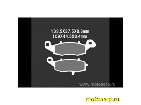 Купить  Тормозные колодки VD 352JL 00385 VESRAH, EBC FA229HH, BRENTA FT3092 дисковые JP (компл) (MRM купить с доставкой по Москве и России, цена, технические характеристики, комплектация фото  - motoserp.ru