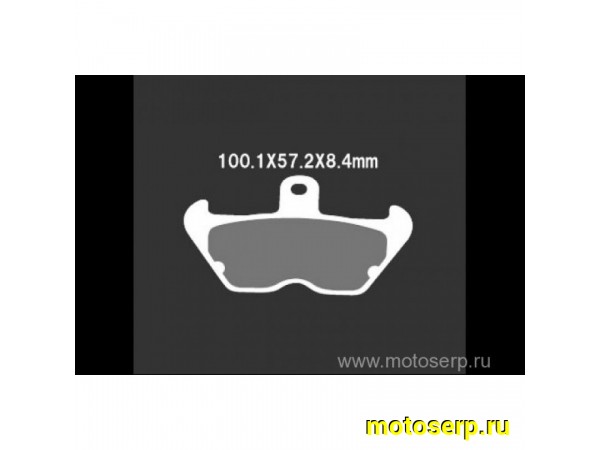 Купить  Тормозные колодки VD 959JL 37862 VESRAH, EBC FA407HH дисковые JP (компл) (MRM купить с доставкой по Москве и России, цена, технические характеристики, комплектация фото  - motoserp.ru