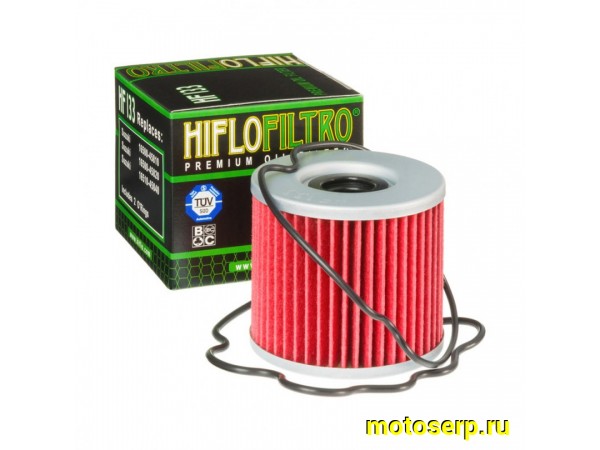 Купить  Масл. фильтр HI FLO HF133/VESRAH SF3004 77917 JP (шт)	 купить с доставкой по Москве и России, цена, технические характеристики, комплектация фото  - motoserp.ru