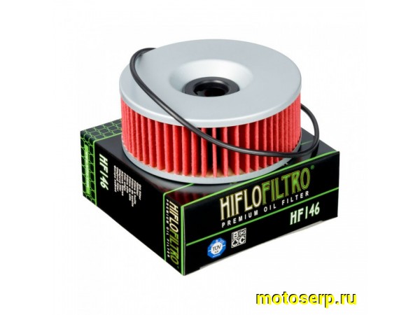 Купить  Масл. фильтр HI FLO HF146/VESRAH SF2002/MANN MH1012 77920 JP (шт)	 купить с доставкой по Москве и России, цена, технические характеристики, комплектация фото  - motoserp.ru