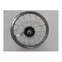motoserp.ru - Колесо 14" заднее сталь в сборе со втулкой (имп) хром Вело (шт) (Дан (R4 (Грат Вест Х47121 - МотоВелоЦентр г.Серпухов