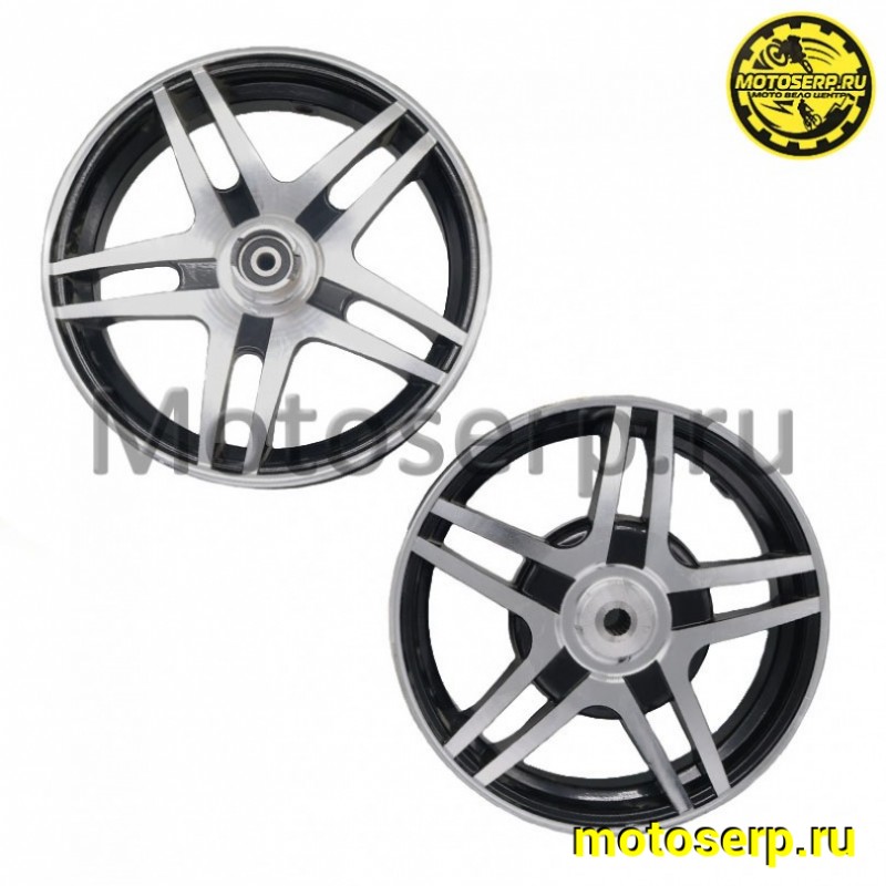Купить  Колесо 10" перед+зад. (диск колеса) (пер. диск. торм.) Yamaha Jog  CN (пара) (R1 купить с доставкой по Москве и России, цена, технические характеристики, комплектация фото  - motoserp.ru