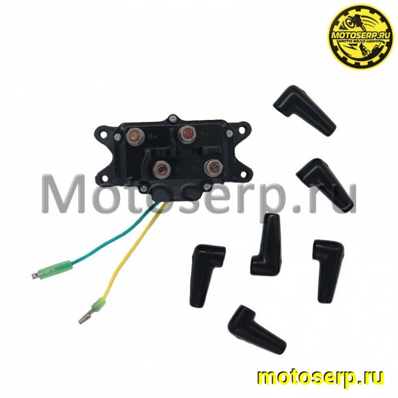 Купить  Реле (контактор) лебедки, Блок соленоидов 200A, 12V  (шт) (Альт купить с доставкой по Москве и России, цена, технические характеристики, комплектация фото  - motoserp.ru