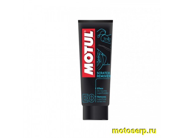 Купить  Крем для удаления поверхностных царапин MOTUL E8 Scratch Remover 100ml (шт) (MOTUL 103003 купить с доставкой по Москве и России, цена, технические характеристики, комплектация фото  - motoserp.ru