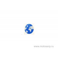 motoserp.ru - Светоотражатель, Значок световозвращающий "Глобус",  &Oslash; 55мм, COVA&trade; Вело (шт) - МотоВелоЦентр г.Серпухов