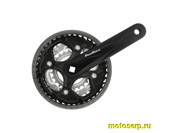 Купить  Шатуны 3 зв.на квадрате. Алюм. 42/34/24 зуб SunRace M500 170мм Вело (пар) (R5 УТ000007975 купить с доставкой по Москве и России, цена, технические характеристики, комплектация фото  - motoserp.ru