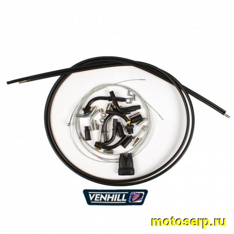 Купить  Трос газа универсальный двойной VENHILL 11-03171 (U01-4-150-BK) (шт) JP купить с доставкой по Москве и России, цена, технические характеристики, комплектация фото  - motoserp.ru