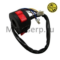 motoserp.ru - Переключатели руля (ПК) блок переключателя (6+2) KAYO T2, T4  (с 2014г) (лев) (шт) (ML 7128 - МотоВелоЦентр г.Серпухов