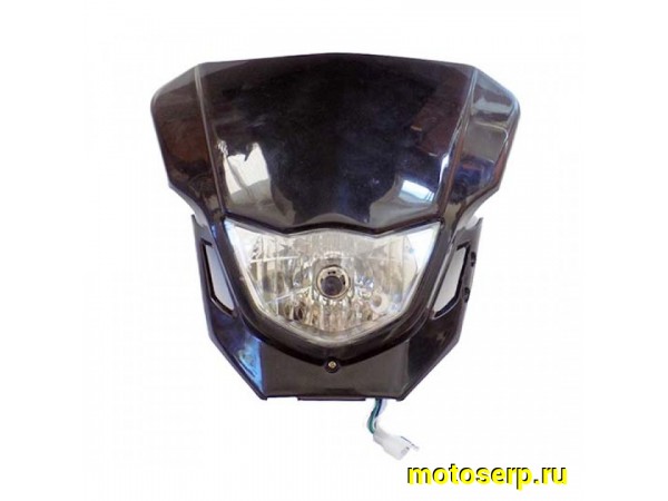 Купить  Фара передняя + Обтекатель B-018 кросс (шт) (ML 4009 купить с доставкой по Москве и России, цена, технические характеристики, комплектация фото  - motoserp.ru