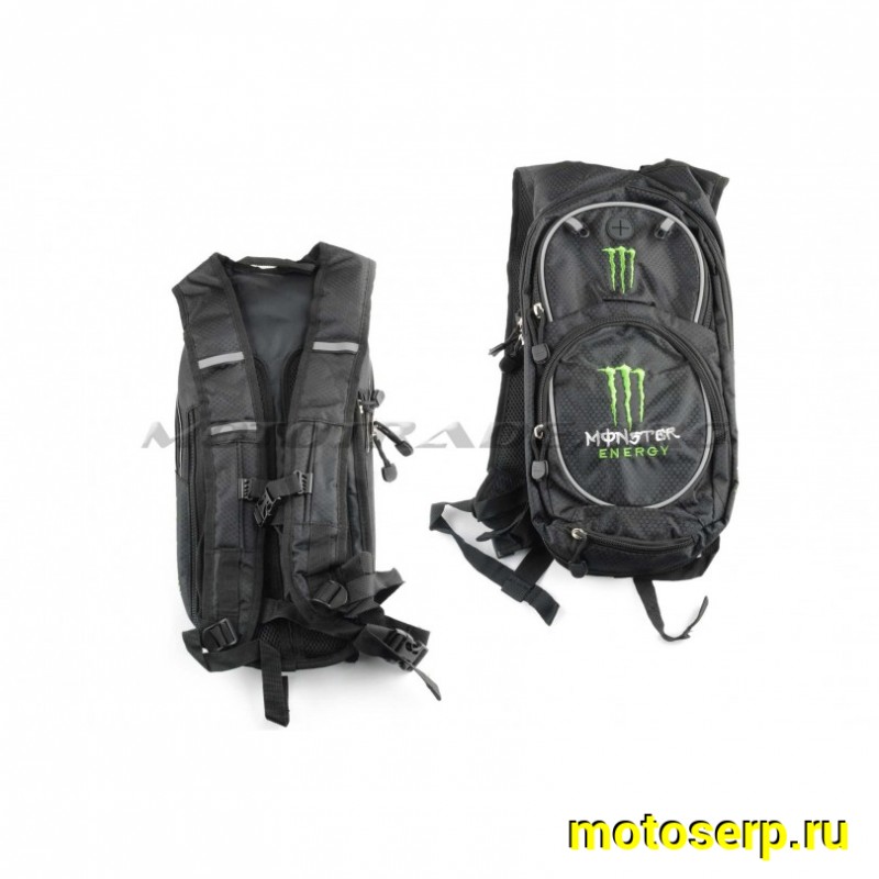 Купить  Сумка - Рюкзак (гидропак, гидратор, поилка, термобарьер) "MONSTER ENERGY" mod:B-6  (шт)  (MT R-1878 (MT R-731 купить с доставкой по Москве и России, цена, технические характеристики, комплектация фото  - motoserp.ru