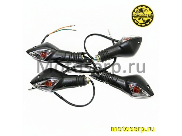 Купить  Поворотник Cobra CrossFire Sport (паз для крепления) (2 корот.,+ 2 длин.) (компл)  (MM 91566 купить с доставкой по Москве и России, цена, технические характеристики, комплектация фото  - motoserp.ru