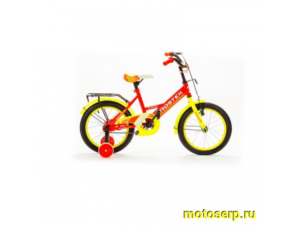 Купить  16" KROSTEK BAMBI (Кростек Бамби) 16; 1ск; рама-сталь; тормоз-ножной (шт) (0 купить с доставкой по Москве и России, цена, технические характеристики, комплектация фото  - motoserp.ru