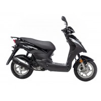 motoserp.ru - Скутер SYM ORBIT 50 Черный (Орбит 50) 4Т;  колеса 12" литые ; диск/бараб. торм. (шт)  - МотоВелоЦентр г.Серпухов