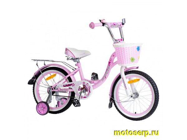 Купить  16" NAMELESS LADY (Немилис Леди) 16"; 1ск; рама-сталь; тормоз-ножной; багажник (шт) (0 купить с доставкой по Москве и России, цена, технические характеристики, комплектация фото  - motoserp.ru