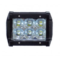 motoserp.ru - Фара, Светодиодная оптика  JT-2100-18W 2 ряда по 3 диода  (шт) (MM 27921 - МотоВелоЦентр г.Серпухов